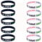 SHUZHENG Lot de 5/10 bracelets avec drapeau de la Palestine et inscription « Free Palestine » pour homme et femme, bracelet en silicone avec drapeau israélien en soutien à Israël pour homme, Pas de