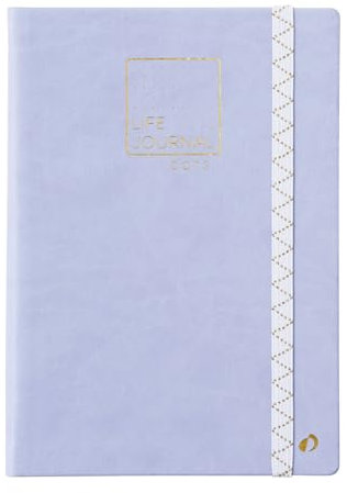 Quo Vadis 2371347Q - Life Journal (Technik des Bullet Journal) mehrsprachig DOTS A5-15 x 21 cm Life Journal Violett