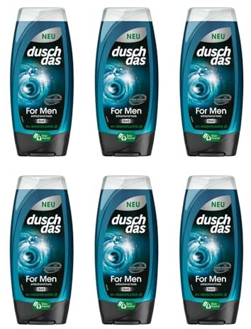 6 er Pack Duschdas For Man Duschgel Shower Gel 6 x 225 ml