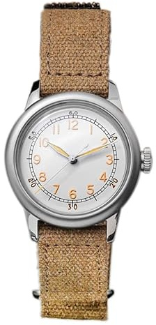 TACTICAL FROG Thorn 36mm Titanium A11 Militärische Felduhr,Weiß
