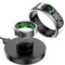 Smart Ring with Display Heart Rate Monitor Fitness Ring Step Counter Sleep Tracker Health Rings Calories Prayer Counting Fitness Tracker for Android iOS