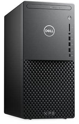 Dell XPS 8940 Tower Desktop - i9-11900K (8 Cores, 3.5/5.3Ghz), Nvidia GeForce RTX 4060 8GB, 32GB DDR4, 2TB PCIe Gen 4.0x4 NVMe, SD Card Reader, DVD RW, GbE, WIFI 6 & BT 5.1, Windows 11 Pro (Renewed)