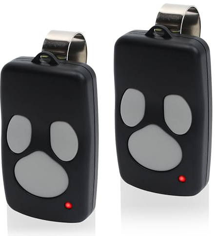 Lot de 2 télécommandes de rechange 327310 pour porte de garage Wayne Dalton Prodrive (3220C, 3221C, 3222C, 3224C, 3320B, 3322B, 3324B)