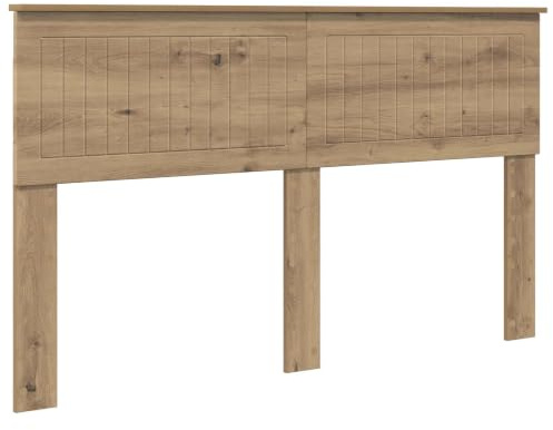 vidaXL Kopfteil Artisan-Eiche Holzwerkstoff