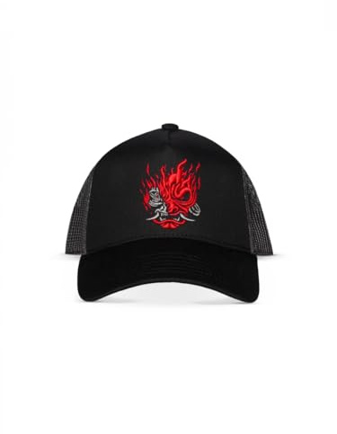 Cyberpunk Samurai Unisex Cap schwarz Fan-Merch, Gaming, Geschenke