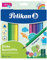 Pelikan 700160 Jumbo-Buntstifte, dreikant, 12 Stück inklusive Anspitzer, FSC