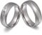 Juwelier Schönschmied - Unisex Partnerringe Eheringe Freundschaftsringe Hochzeitsringe Naval Edelstahl Zirkonia 54-68 183HDac - Kostenlose Wunschgravur mit AMAZON KONFIGURATOR online gestalten!