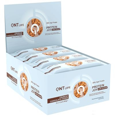 QNT Protein Joy Bar Cookie Cream 12 x 60 g
