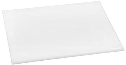 Hygiplas High Density White Chopping Board Small 305x229x12mm - Colour Coded, Dishwasher Safe Cutting Board HC867
