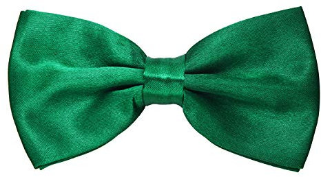 MASADA nœud papillon vert forêt brillant- Accessoire pour homme, réglable en continu, fait main et fermeture à crochet - 12 x 6 cm