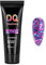 Poly Nagel Gel,Glitzer Nagel Gel Nagelgel Anself Builder Nagelverlängerung Diamant Glitter Gel Glitter Nail Gel Diamond Style Gelnagel für Techniker Starter DIY Salon Kunst Nägel,Grober Glitzer Lila