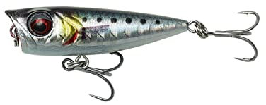Savage Gear Salt Minnow Popper 4,3cm 4g - Oberflächenköder, Farbe:Sardine PHP