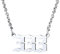 FindChic Silber Engelszahl Halskette 333 für Damen Zahl Charm Kette Engelsnummer Anhänger mit Geschenkebox für Valentinstag Geburtstag