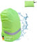 LUINNO Regenschutz für Rucksäcke Schulranzen mit Reflektor | Neon, Größe M (25-40L) | wasserdichte Regenhülle für Camping Wandern Outdoor