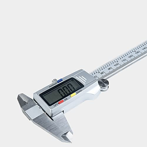 ALIGMA Electronic Digital Caliper High Precision 0-150mm Electronic Vernier Caliper (Stainless Steel), Suitable for Home and DIY, Such as Jewelry, Gadgets and Other Household Items