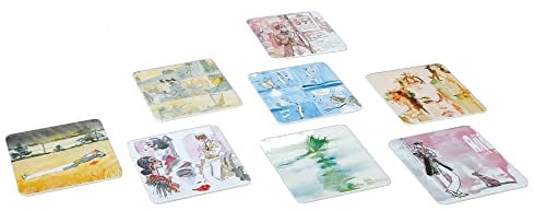 Set de 8 sous-Verres Collection Moulinsart Corto Maltese (04358100)