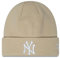 New Era New York Yankees MLB League Essential Stone Cuff Knit Beanie - One-Size