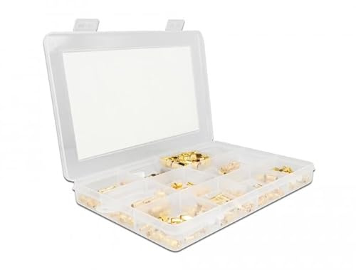DeLOCK Crimpbox 120 Stück 50 Ohm mit SMA, SMB und RP-SMA Steckverbindern Marke