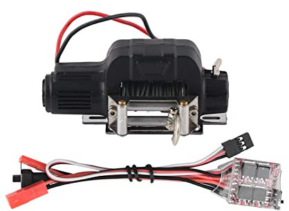 VGEBY Elektrische Winde, Automatische Raupenwinde Im Maßstab 1:10 für HSP Redcat, Inklusive Steuerungssystem
