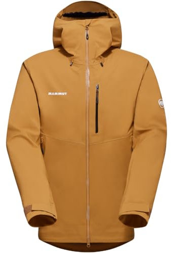 Mammut Herren Hardshelljacke, aus der Serie Alto Guide, XXL, Orange, Kapuzenjacke, Funktionsjacke, aus DRYtechnology 3L