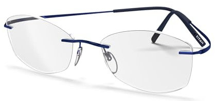 Brillen Silhouette TITAN MINIMAL ART 5599/DI Spheric Blue einzige Größe Unisex