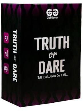 Gidi Games Wahrheit oder Pflicht - EIN Partyspiel für Erwachsene, um Ihren Spieleabend zu entzünden