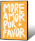 JCFOAS More Amor Por Favor Leinwand-Kunst, minimalistisch, gelbe Sonnenschein-Poster, Valentinstag, romantischer Druck, Gemälde, Liebeszitat, Wanddekoration für Wohnzimmer, Schlafzimmer, Schlafsaal,