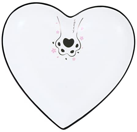1pc Love Assiette en céramique Saladiers Décoration de mariage Plateau à bonbons en céramique Assiettes de service en céramique Plateau organisateur de bijoux Moules à gâteaux en forme de cœur Assiett