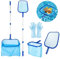 ANSTEN Pool Kescher mit Teleskopstange, Kescher Pool, Kescher Feinmaschig, Laubkescher Pool, Pool Kescher Set Professioneller Poolkäscher zur Reinigung von Pools, Teichen, Springbrunnen oder Aquarien