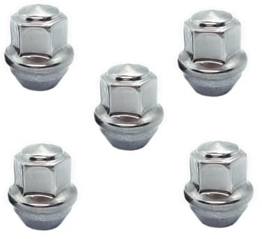 LAKUYRD Stahlradschrauben Kompatibel Mit Ford Für Focus MK3 Für Mondeo Für KUGA Für Escape Für Fiesta Für Fusion M12 * 1,5 5 Stück Radmuttern Radschrauben Muttern Stehbolzen