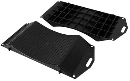 Relaxdays Reifenschoner gegen Standplatten, 2er Set, 10–20 Zoll, Oldtimer & Wohnwagen Reifenschutz, Reifenschuh, schwarz