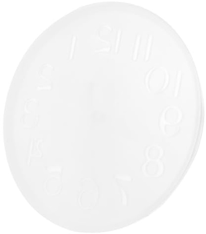 Selbstgemacht Uhrengussform aus Silikon für Kristall Epoxid Uhren, 1 Stück