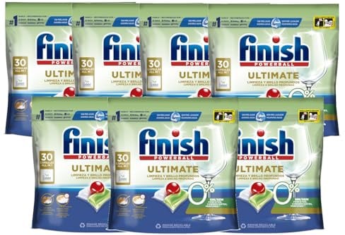 Finish Ultimate 0% 210 Pastillas para Lavavajillas Ecológicas