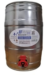 Acqua potabile d’emergenza – 5 litri – Acqua di sopravvivenza a lunga conservazione (10 anni)