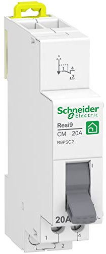 Schneider Electric - Resi9 - commutateur 2 positions - 1OF - 20A - 250VCA - R9PSC2