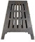 La Hacienda Anubis Feuerschale aus Stahl, Gemustert, 58573, Bronze-Effekt