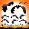 Halloween Deko 10 Stück Fledermäuse Dekorationen 3D Spielzeug Niedlich Gruselig hängende Fledermause für Party