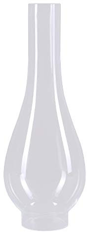 Lampenglas Zylinderglas Petroleum Glas Ø 52mm Ersatzglas Leuchtenglas Glasschirm H:240mm E27