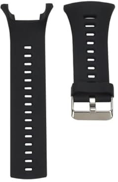 INF Armband für Suunto Ambit 1/2/3 / Strapazierfähiges Uhrenarmband aus TPU/Wasserdichtes Uhrenarmband für Smartwatch, Schwarz