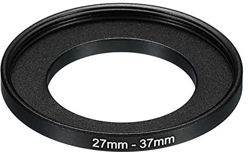 PATIKIL 27mm-37mm Métal Monter Anneau, Caméra Lentille Filtre Adaptateur Anneau Aluminium Filtre Adaptateur Anneau pour Caméra Lentilles Capuchon, Noir
