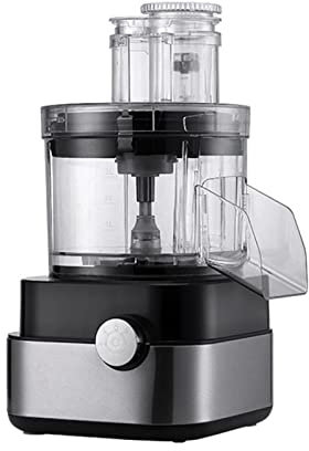 THREMA Mini Food Processor, 600W One-Touch Electric Food Chopper with Bowl Scraper, 2 Speed Adjustable & Overheat Protection & 5L Large Capacity for Slicing, Shredding, Mincing, and Puree