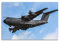 JUNNA Kampfflugzeug-Poster Airbus A400M Dekoratives Gemälde Leinwand Wand und Kunst Bild Familie Schlafzimmer Dekor 30 x 45 cm