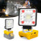 T-SUN LED Work Lights for Dewalt 18v Battery, 36W 5000LM Flood Lights Outdoor with 3 Mode 18V/20V Low Voltage Protection and USB & Type C Charger Port (No Battery)