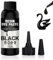 Epoxidharz Farbe Schwarze Harz Farbpaste, 100ml Konzentrierte Epoxy Resin Pigment Paste, Konzentrierter UV Harz Farbstoff für Harzfarben, Becher, Farben, DIY Basteln