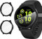 Diruite 2 Pezzi Cover per Garmin Vivoactive 5 Pellicola Protettiva,Ultra Sottile HD Vetro Temperato Resistente Graffi Custodia per Garmin Vivoactive 5 Protezione