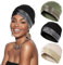 XEPST 3 Stück Hijab Undercap Turban Damen Beanie Mütze Chemo Kopfbedeckung Kopftuch Damen Hijab Muslimische Kleider Schlafhaube Chemo Tücher