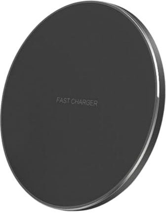 15W Wireless Fast Charger | Wireless Charging Pad with 1 Metre USB-C Charging Cable Compatible with iPhone 16 15, AirPods, Samsung Galaxy S24 S23 Note, Google Pixel, Xiaomi