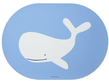 ASA Buddies Tischset, Wal 46 x 33 cm, Lederoptik