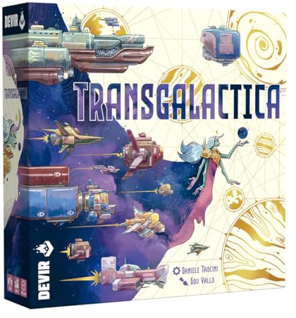 Devir - Transgalactica, Science-Fiction-Brettspiel, lustig und unterhaltsam (BGTRAML)