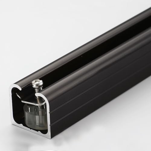 Schiebetürbeschlag schiebetür laufschiene Schiebetür-Set für Scheunentore, 60, 80, 100, 140, 200, 260, 300 cm, extra lange Schiebetürschiene mit Soft-Close-Funktion für Küche/Schlafzimmer/Garderobe(Bl
